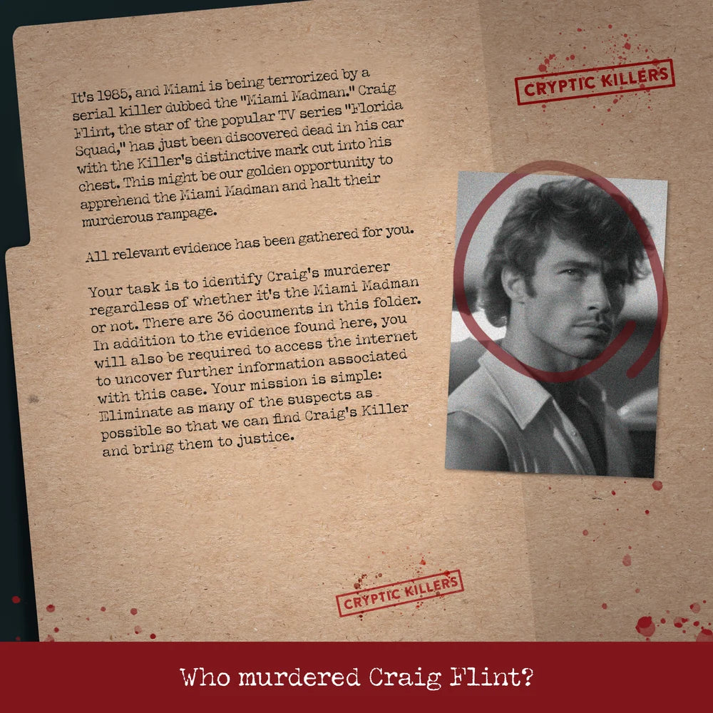 Murder in Miami Cold Case Puzzle