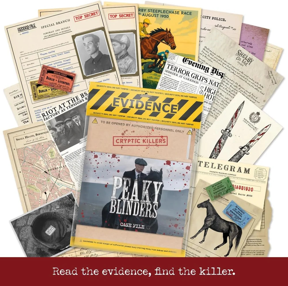 Peaky Blinders Cold Case Puzzle