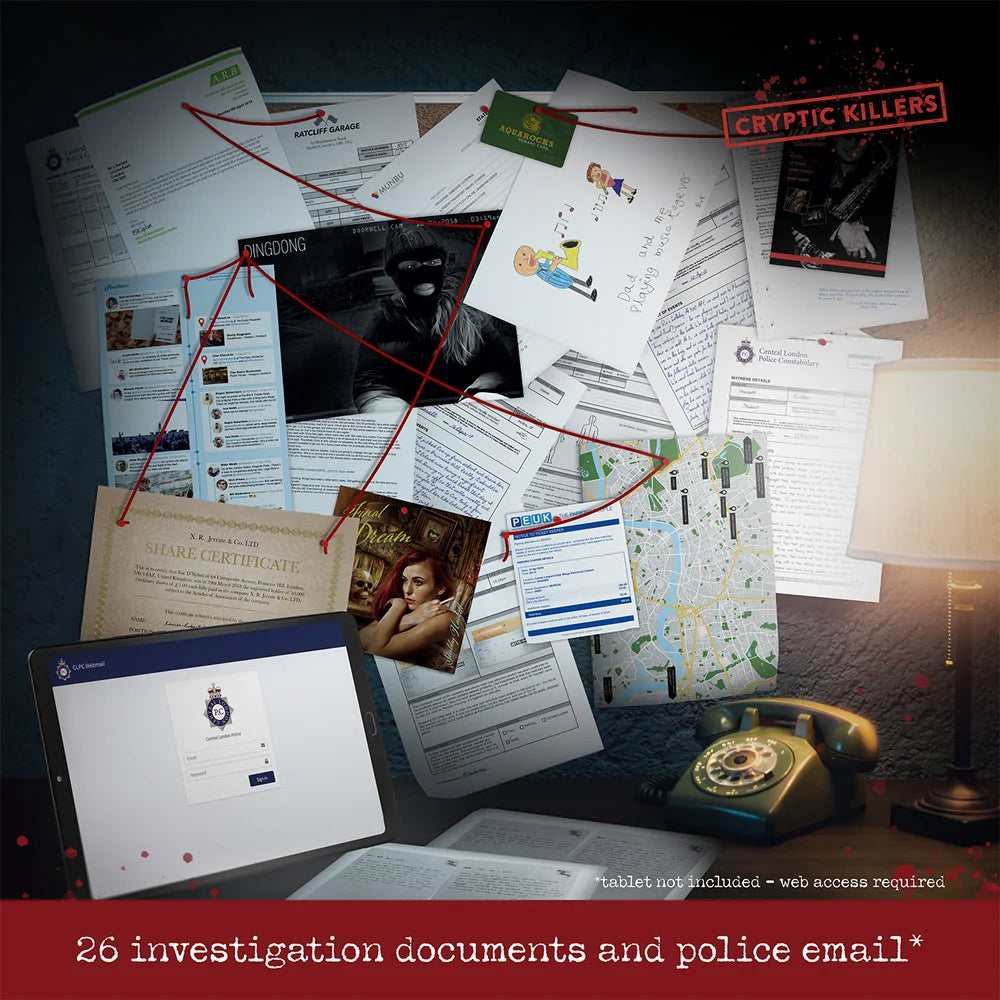 Murder Of A Musician Casino Cold Case Puzzle