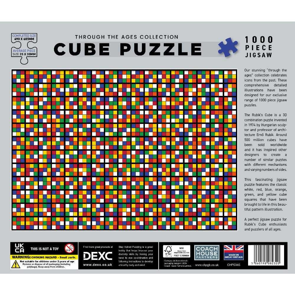 Cube Puzzle Jigsaw - 1000 Pieces