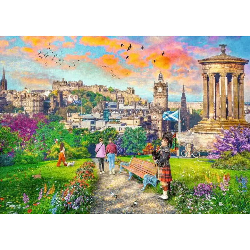 Edinburgh Romance Jigsaw - 1000 Pieces