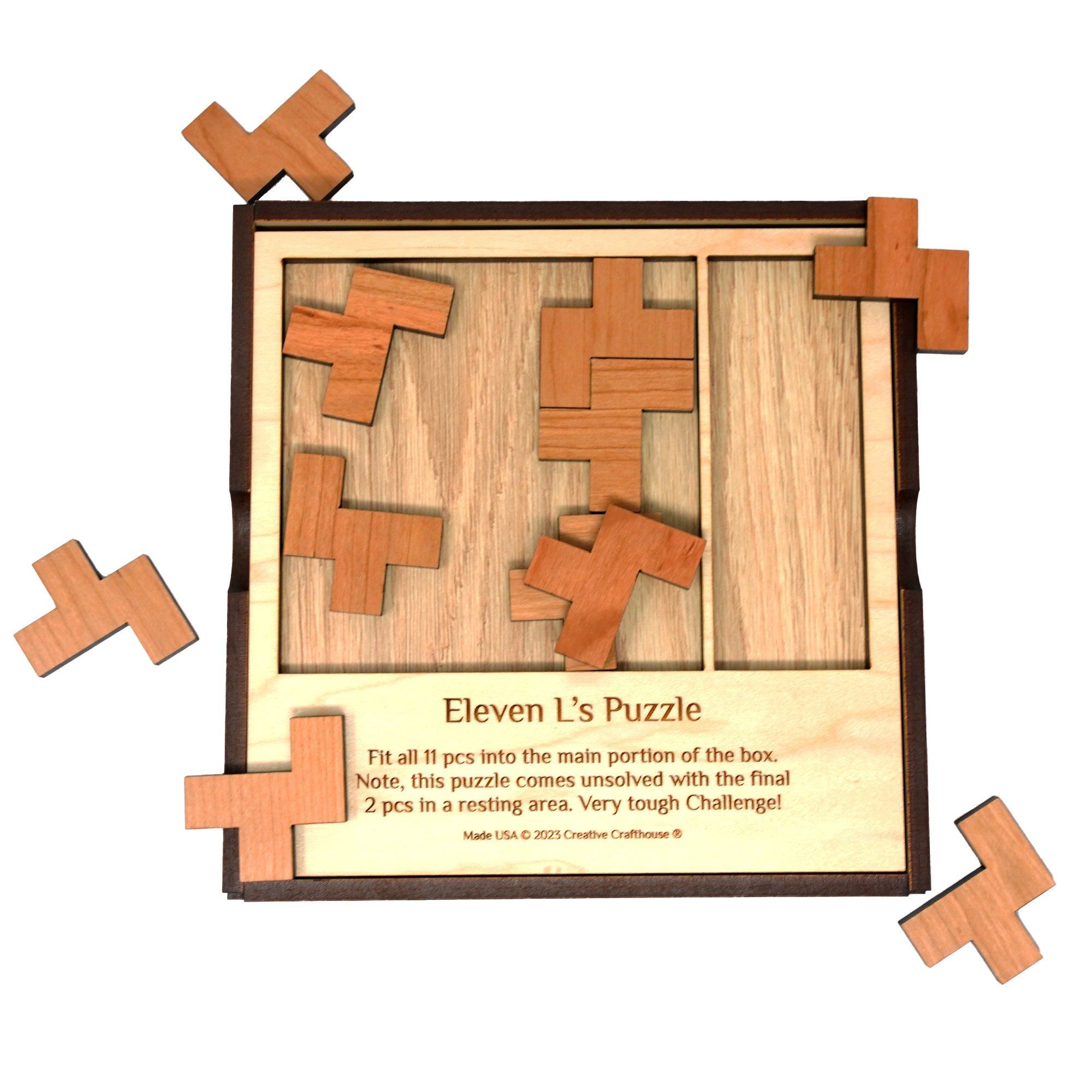 Eleven L's Puzzle - Premium Version