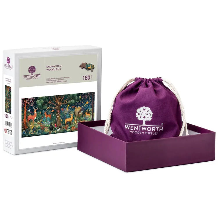 Enchanted Woodland Wooden Jigsaw Puzzle