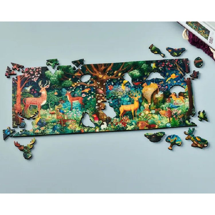 Enchanted Woodland Wooden Jigsaw Puzzle
