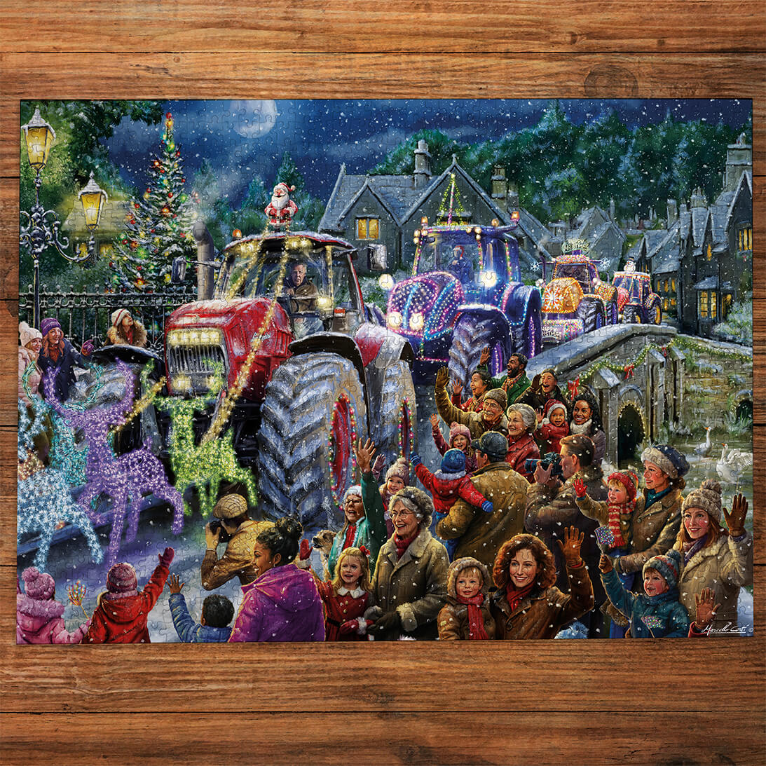 Farmer Christmas Jigsaw - 1000 Pieces
