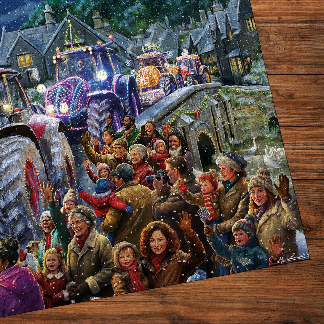 Farmer Christmas Jigsaw - 1000 Pieces