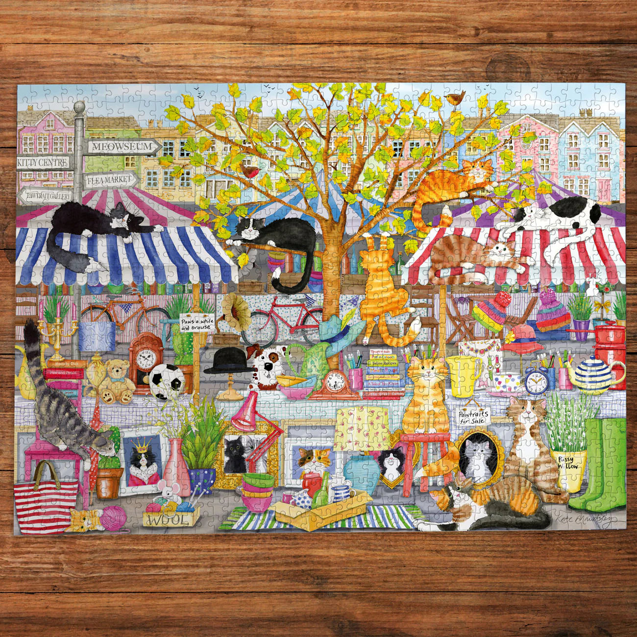 Flea Market Moggies - 1000 Pieces