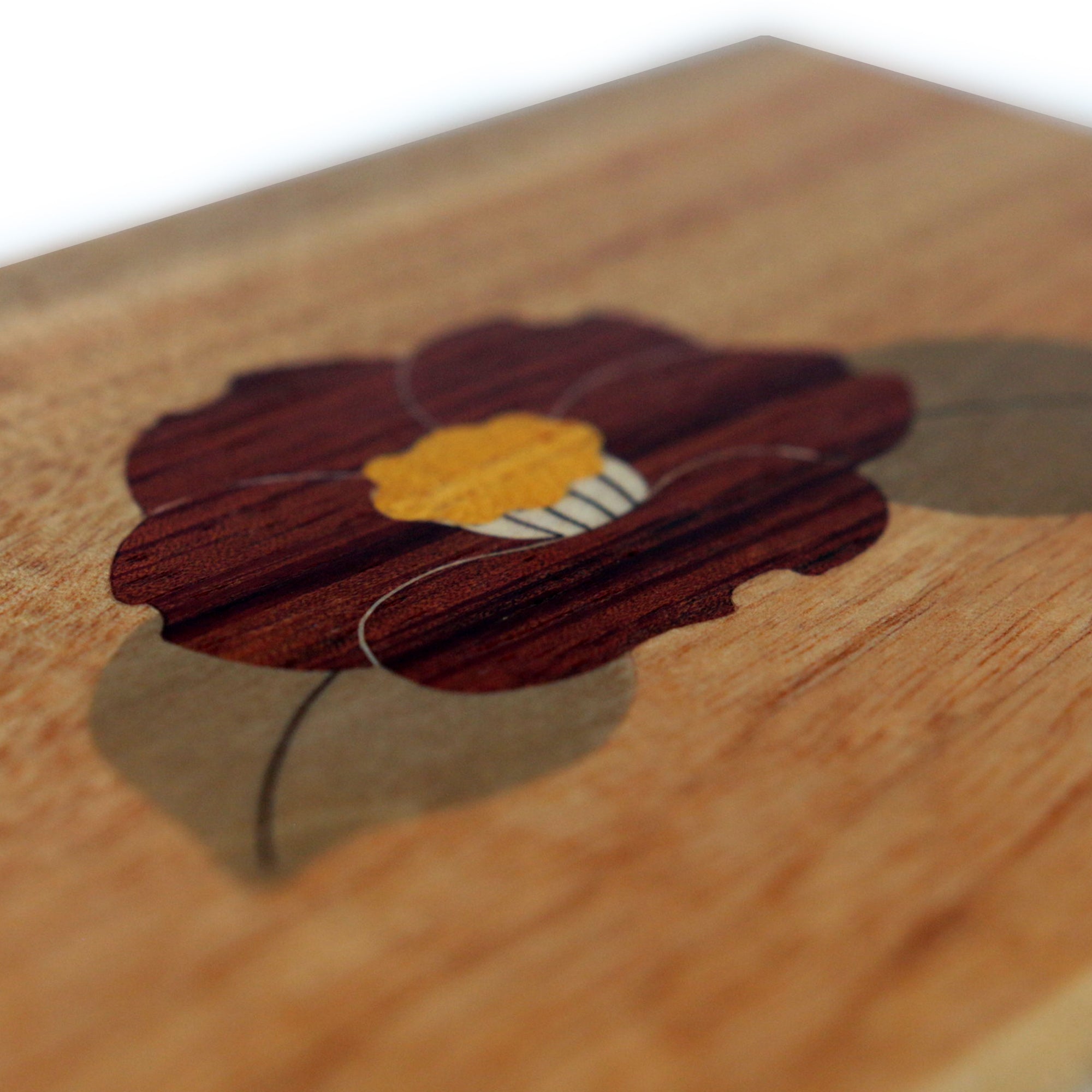 Japanese Puzzle Box - Fuji and Tsubaki - 21 Steps