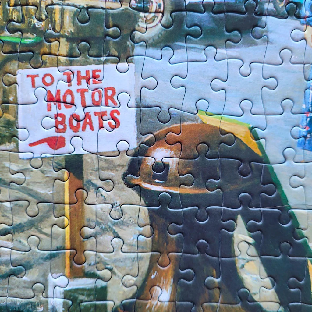 Ice Cream By The River Panoramic Jigsaw - 636 Pieces