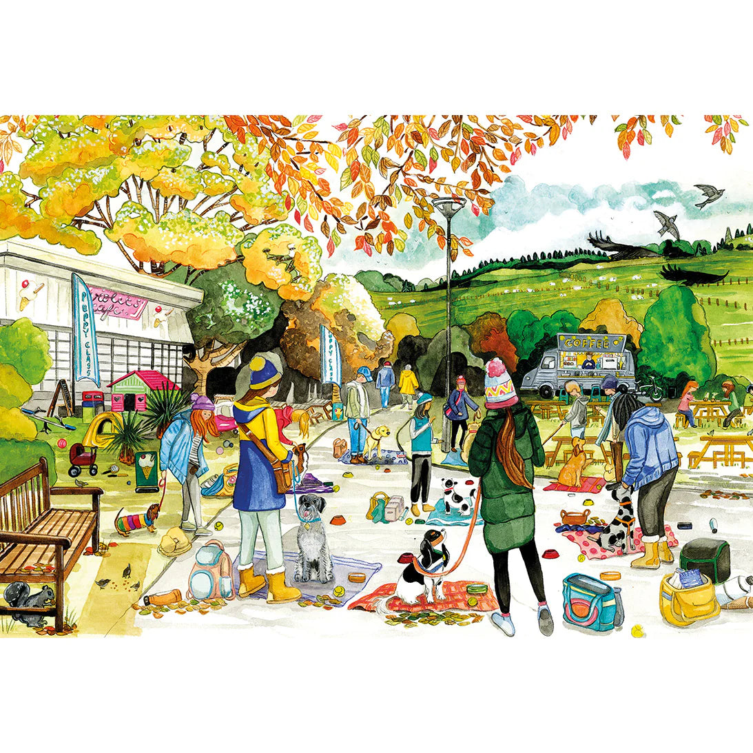A Dog's Life Jigsaws - 4 x 500 Pieces
