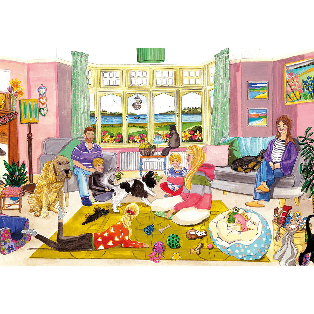 A Dog's Life Jigsaws - 4 x 500 Pieces