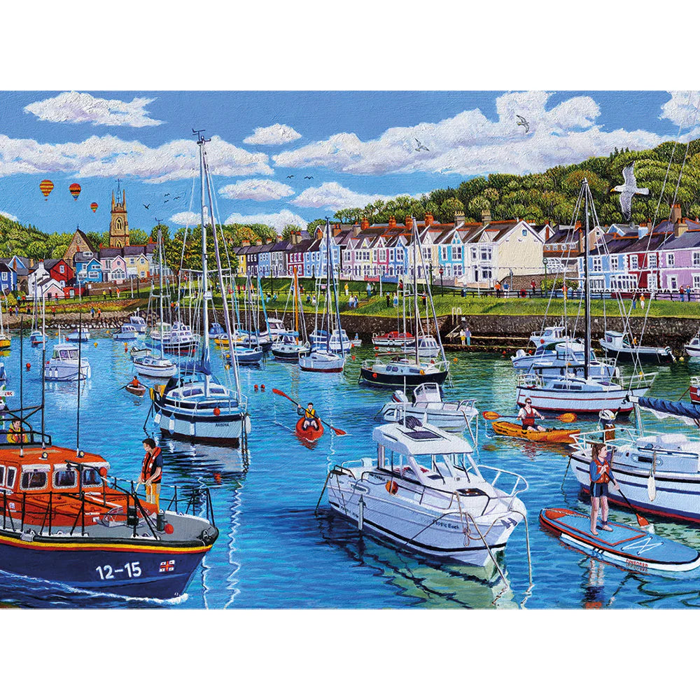 Aberaeron Cardigan Bay Jigsaw - 1000 Pieces