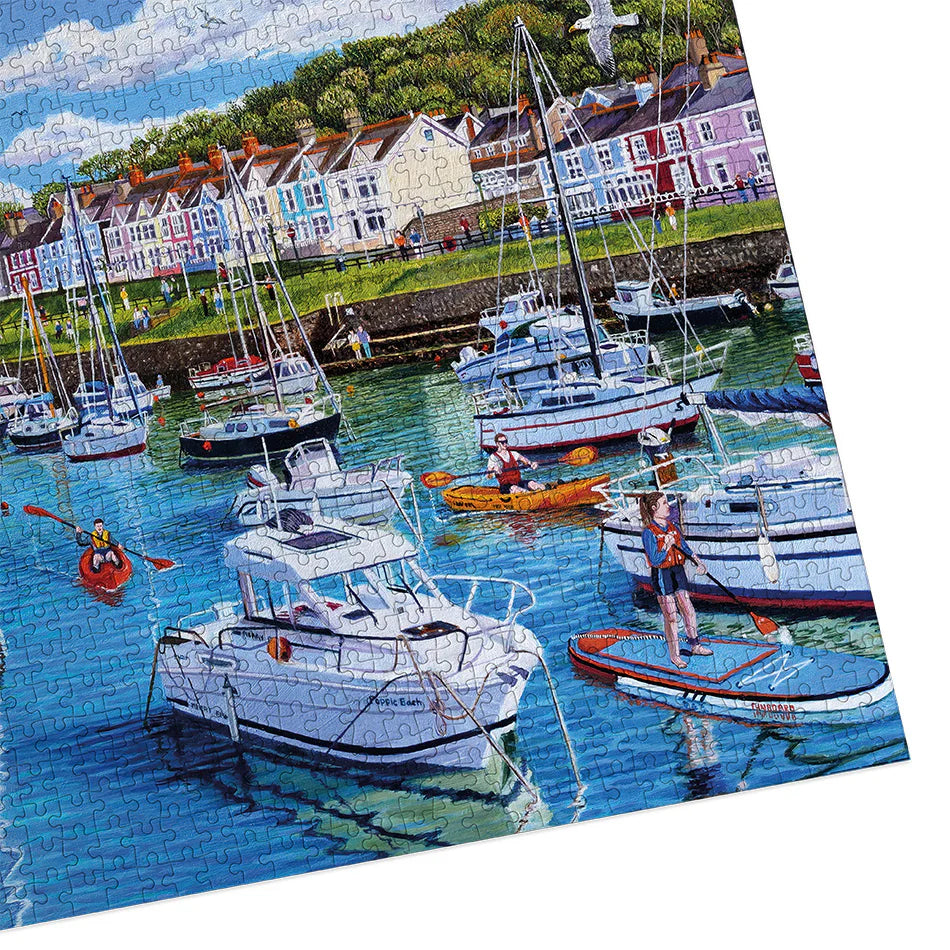 Aberaeron Cardigan Bay Jigsaw - 1000 Pieces