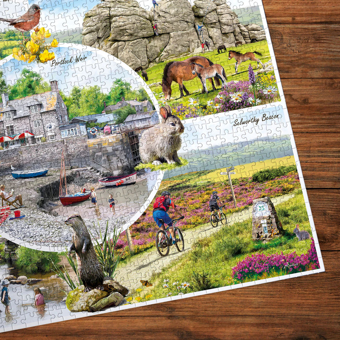 Dartmoor & Exmoor Jigsaw - 1000 Pieces