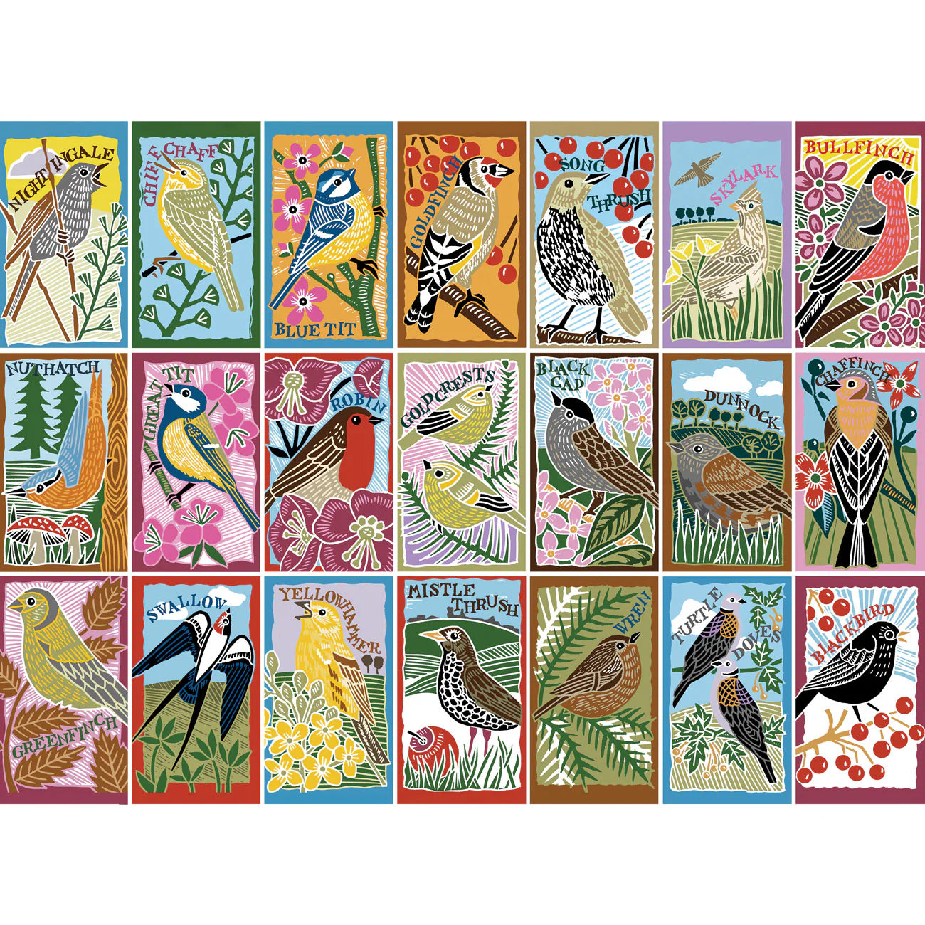 RSPB: British Songbirds - 1000 Pieces