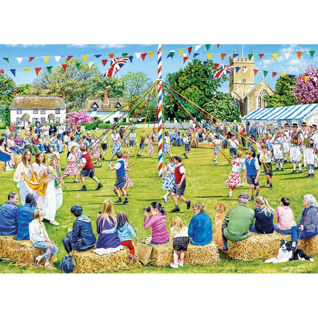 Around The Maypole - 1000 Piece Jigsaw