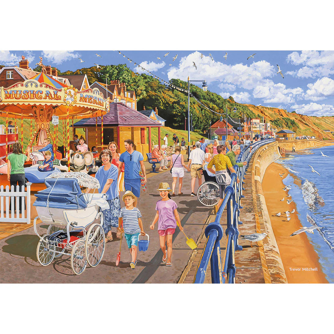 Beside The Seaside Jigsaws - 4 x 500 Pieces