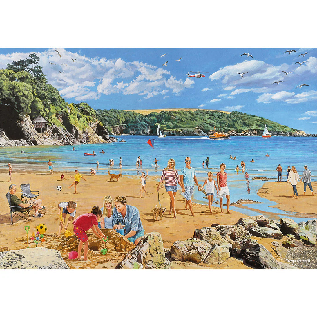 Beside The Seaside Jigsaws - 4 x 500 Pieces