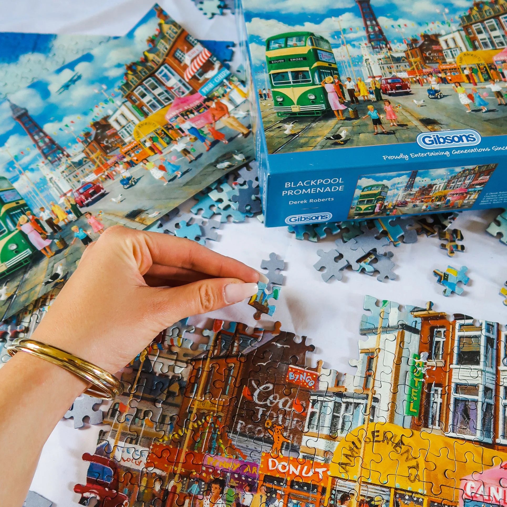 Blackpool Promenade - 1000 Piece Jigsaw