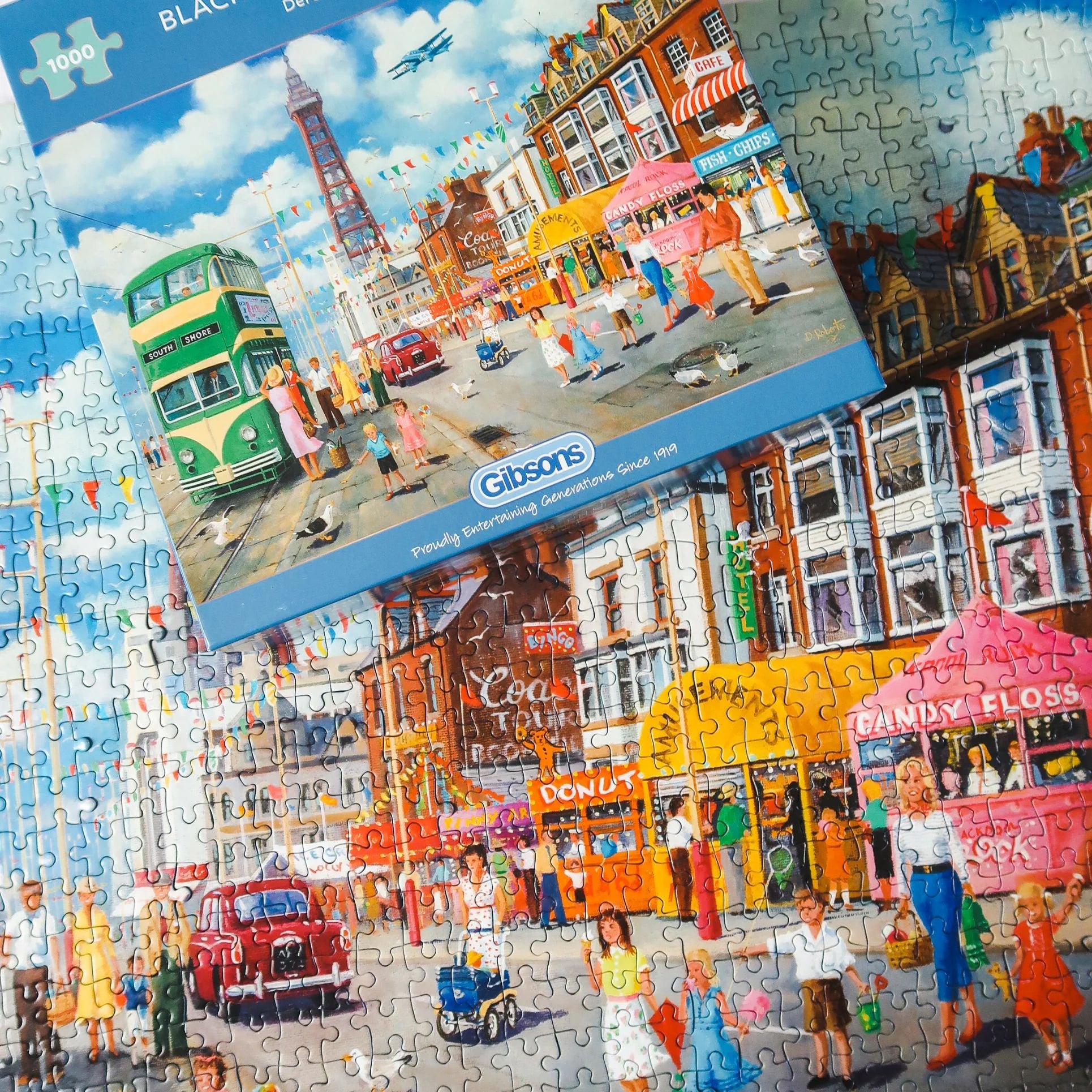 Blackpool Promenade - 1000 Piece Jigsaw