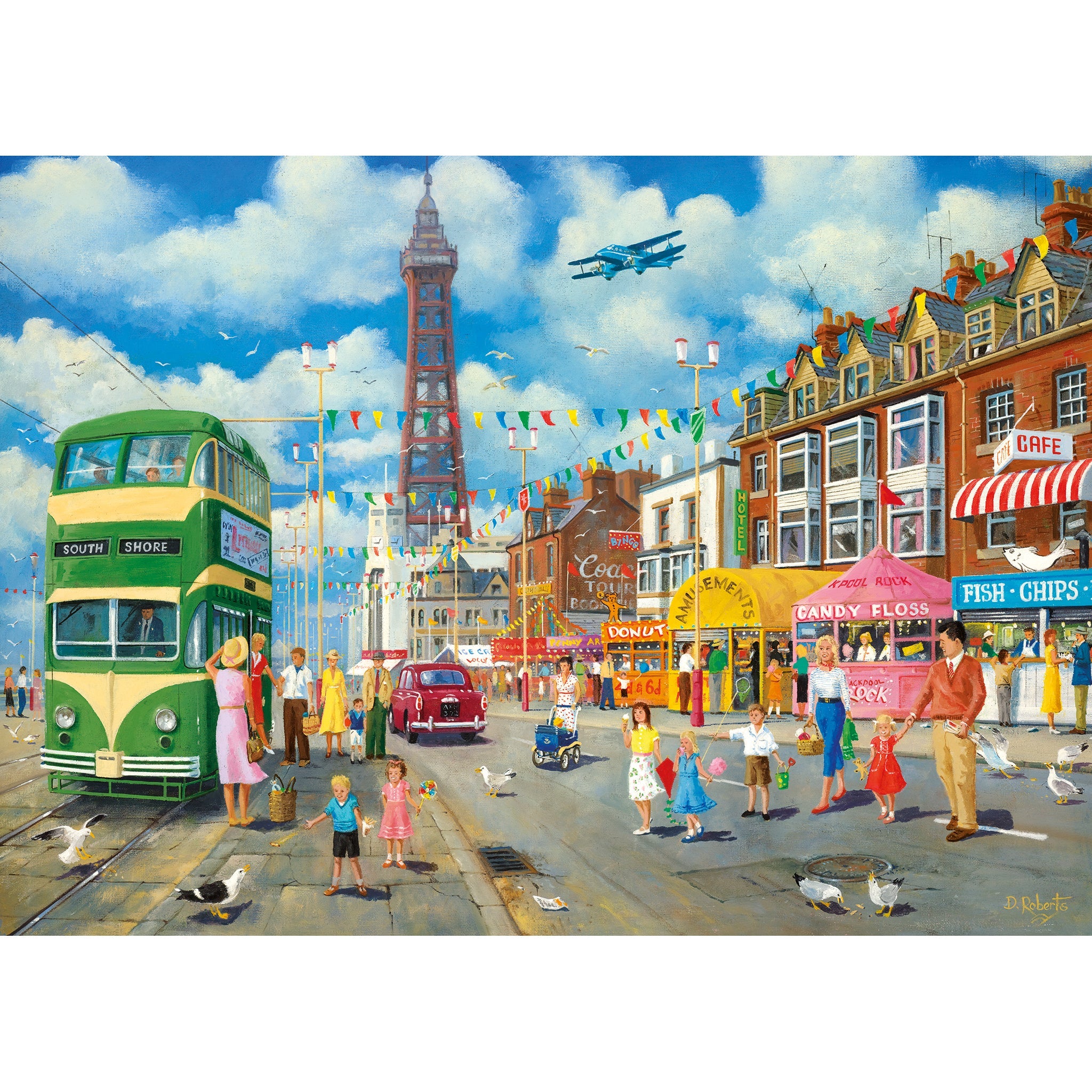 Blackpool Promenade - 1000 Piece Jigsaw