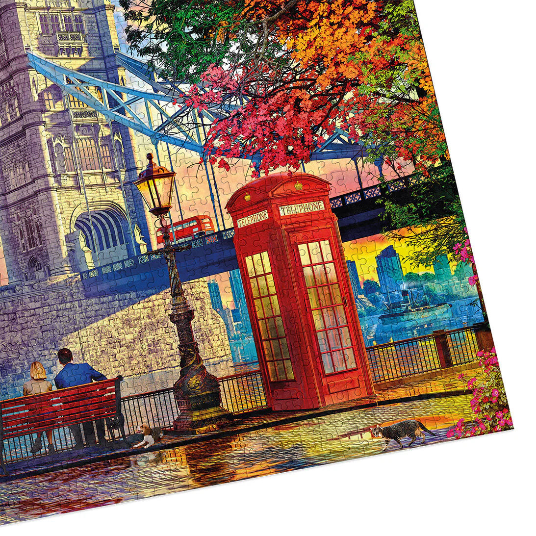 Clearing Skies Over Tower Bridge - 1000 Piece Jigsaw