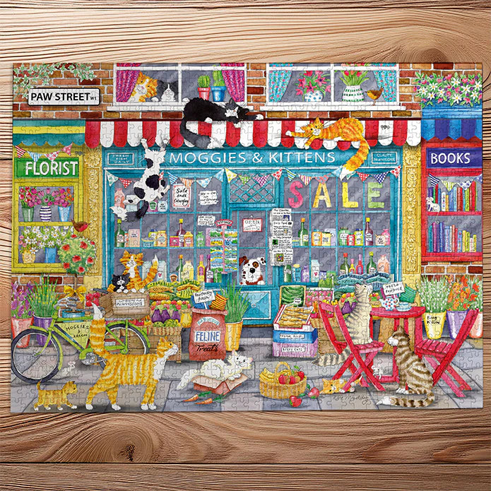 Moggies & Kittens Jigsaw - 1000 Pieces