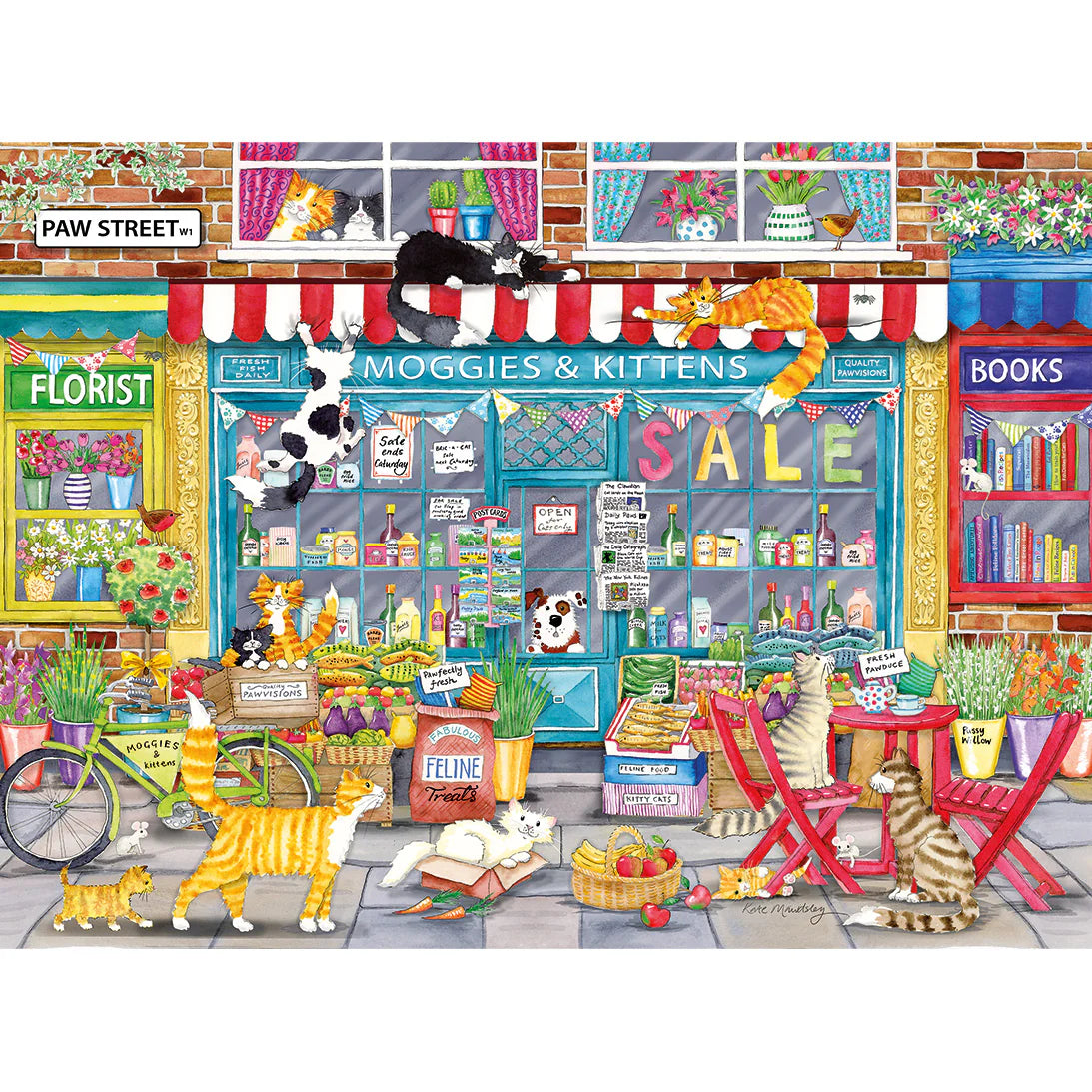 Moggies & Kittens Jigsaw - 1000 Pieces