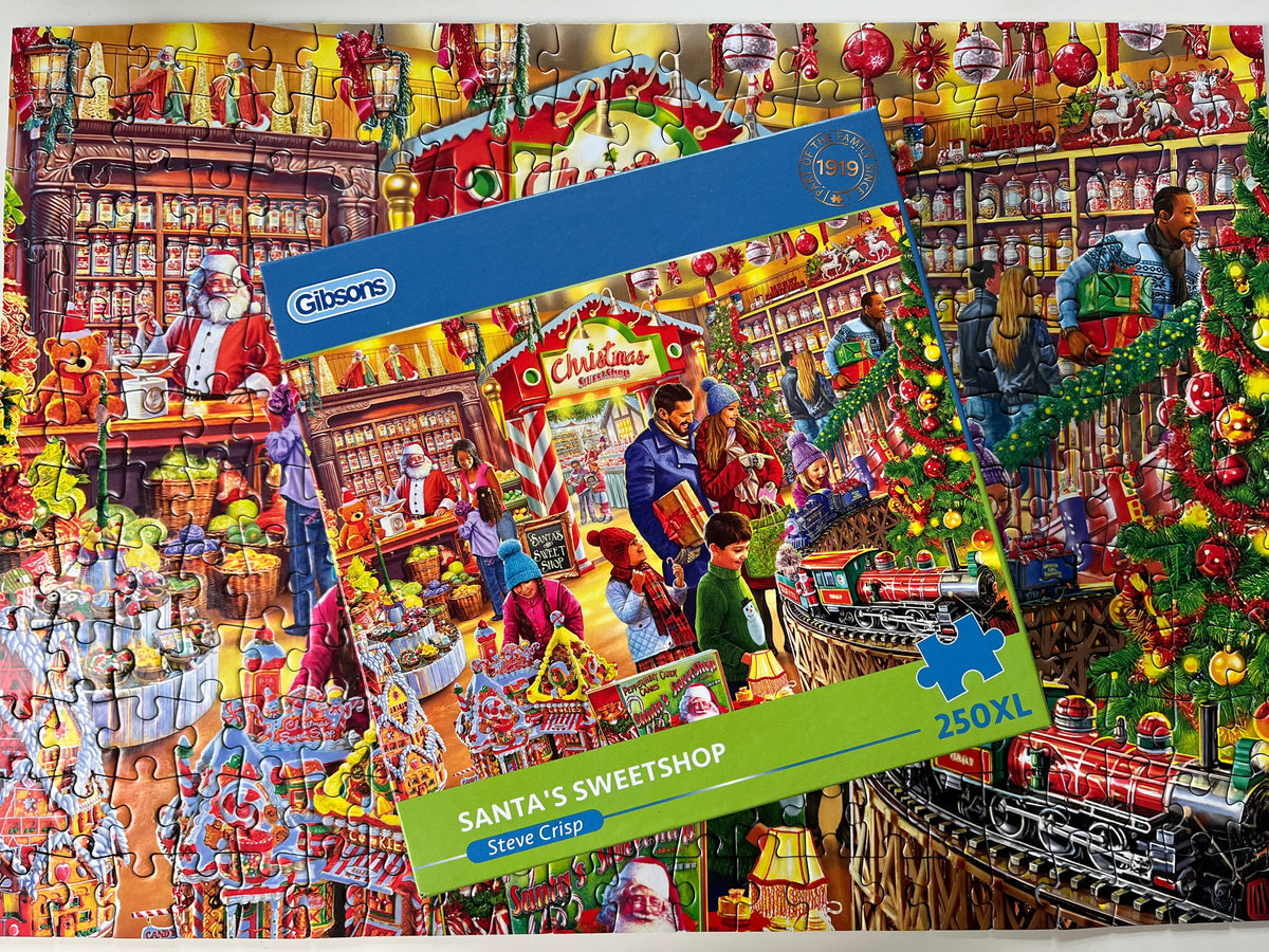 Santa's Sweetshop Jigsaw - 250 XL Pieces