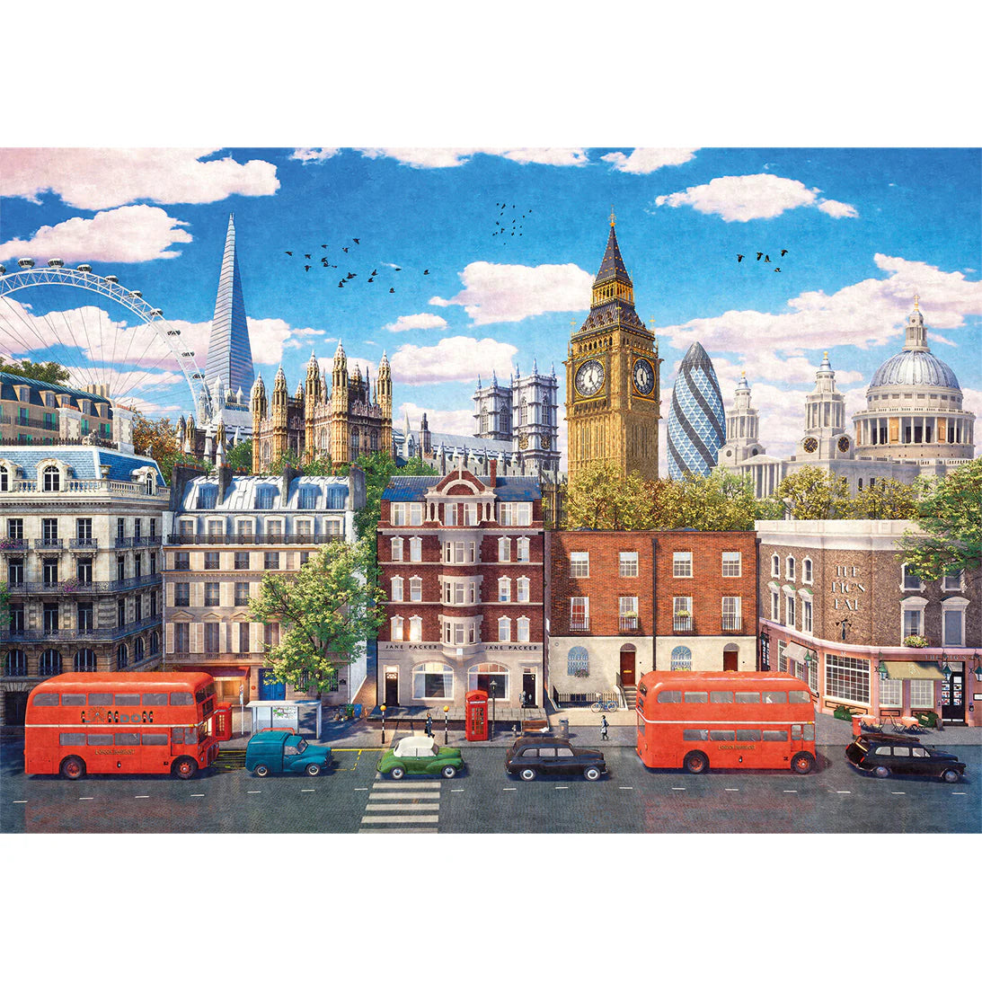 Streets Of London Jigsaw - 500 Pieces