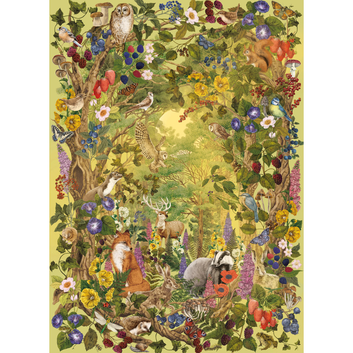 The Art File: Sunlight Glade Jigsaw - 1000 Pieces