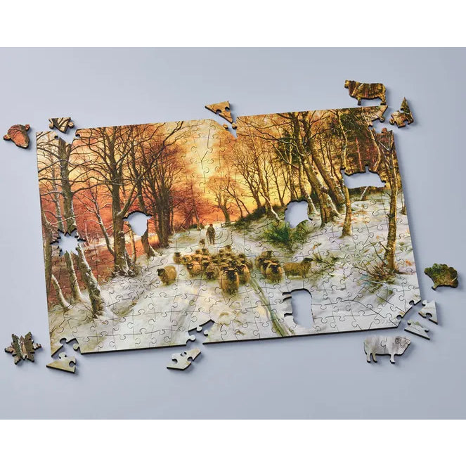 Glowed With Tints Of Evening Hours Jigsaw Puzzle