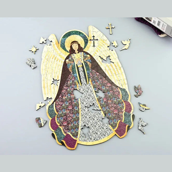 Golden Angel Jigsaw Puzzle