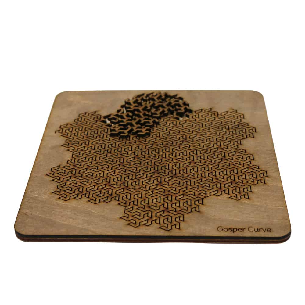 Fractal Tray Puzzles