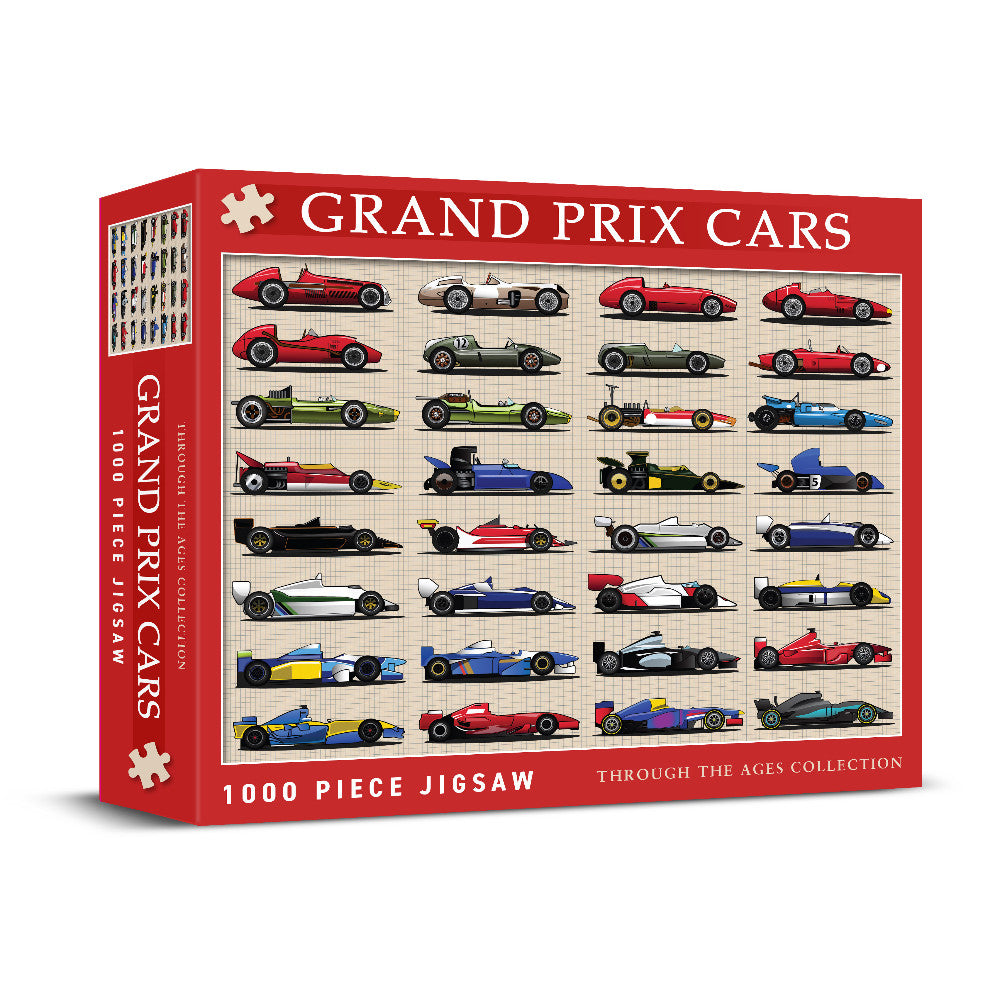 Grand Prix Racing Cars Jigsaw - 1000 Pieces