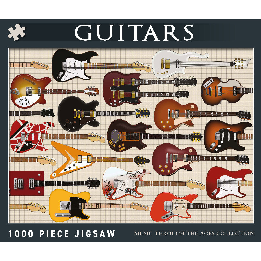 Guitars Jigsaw - 1000 Pieces