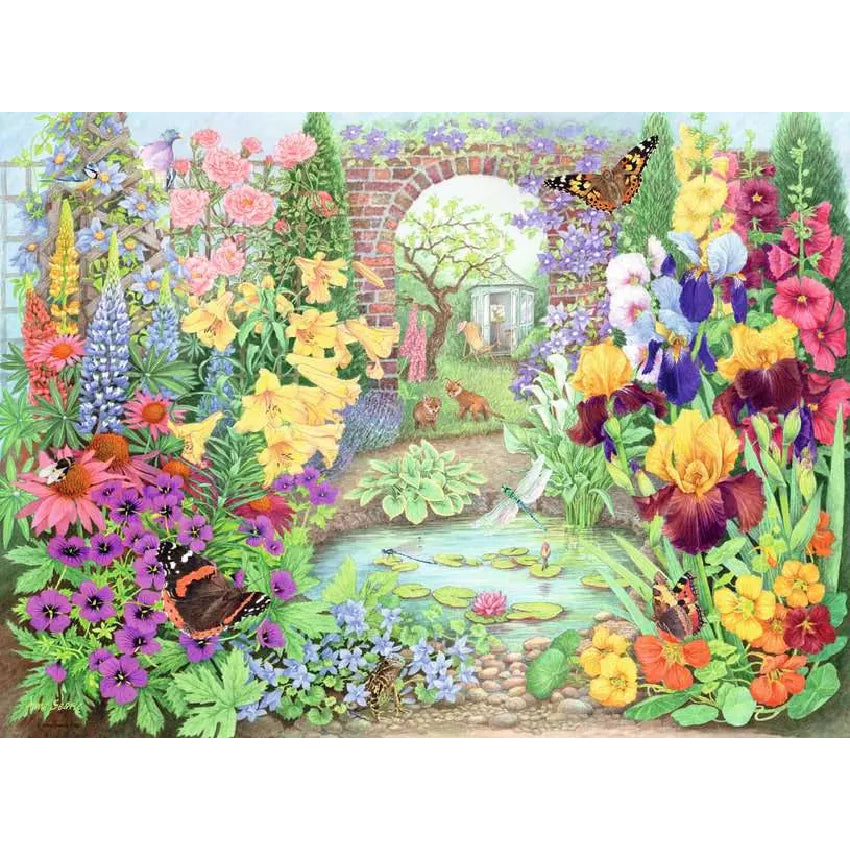 Happy Days No. 4 Glorious Gardens Jigsaws - 4 x 500 Pieces