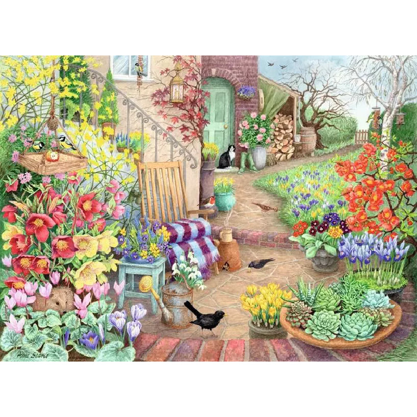 Happy Days No. 4 Glorious Gardens Jigsaws - 4 x 500 Pieces