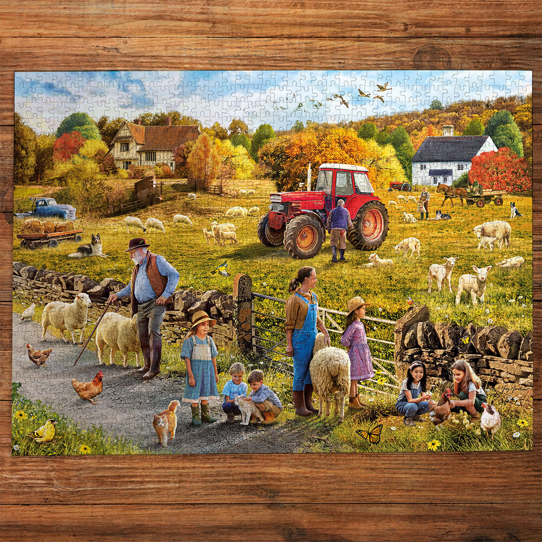 Happy Harvest Jigsaw - 1000 Pieces