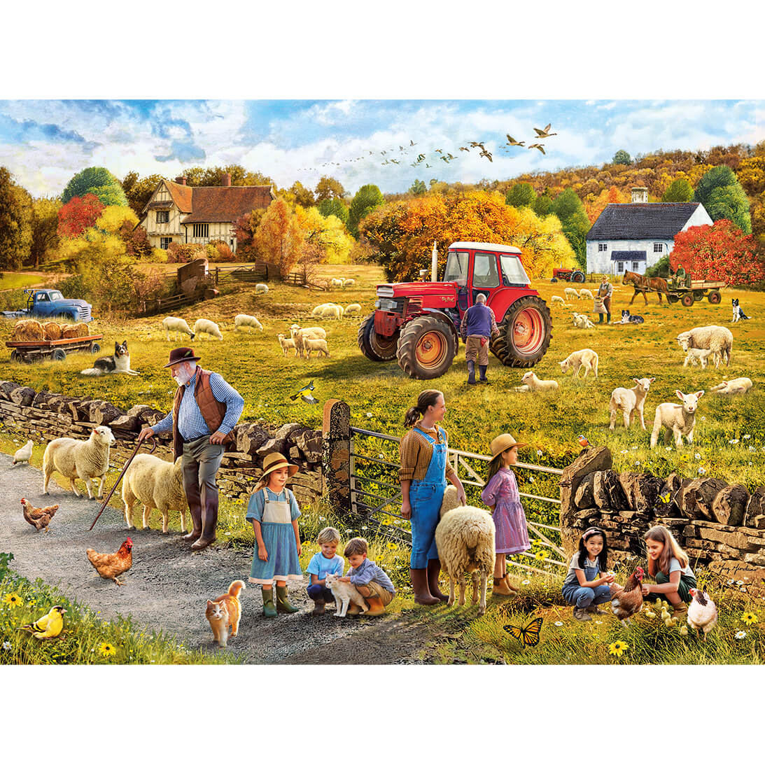 Happy Harvest Jigsaw - 1000 Pieces