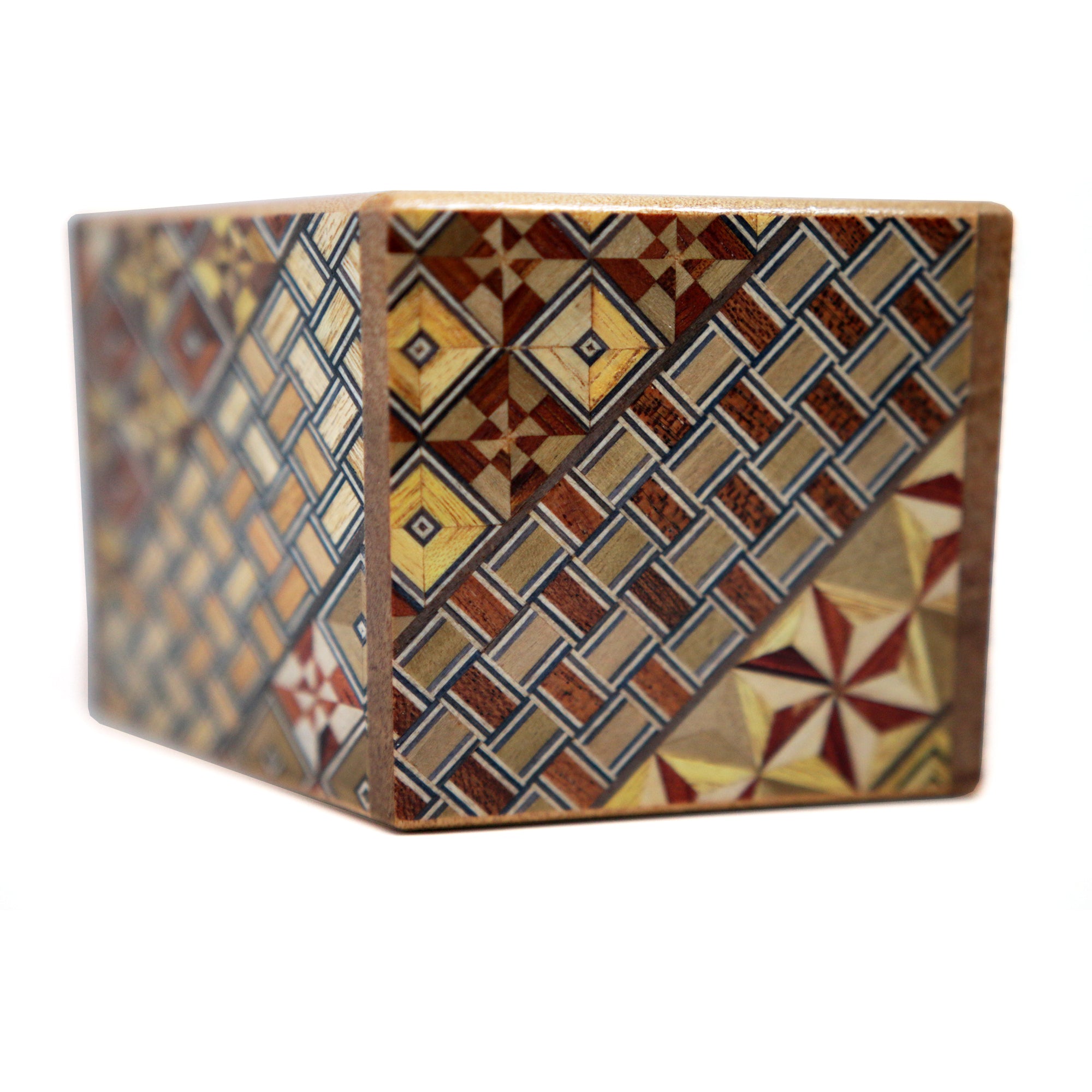 Japanese Puzzle Box - Hexagon - 6 Steps