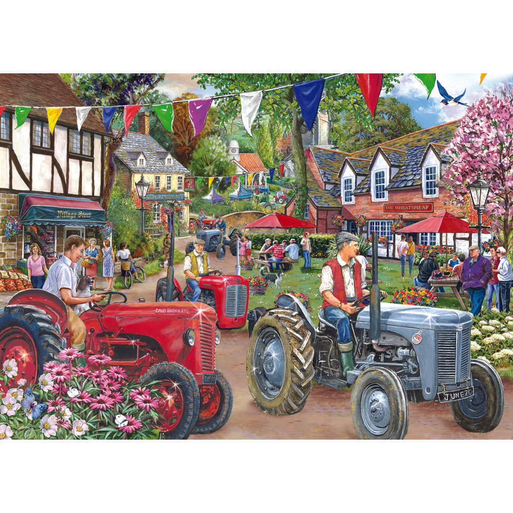 No.27 Tractor Parade Jigsaw - 1000 Pieces
