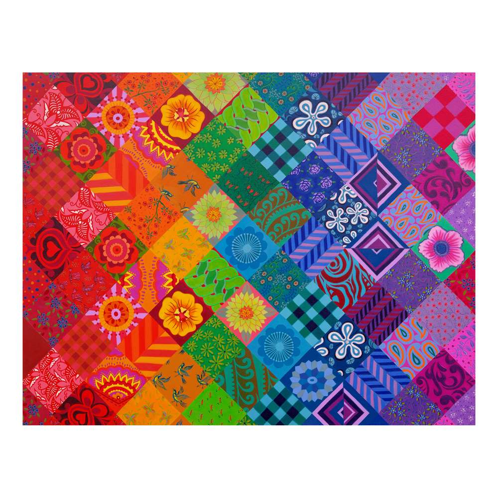 Patchwork Rainbow Jigsaw - 1000 Pieces