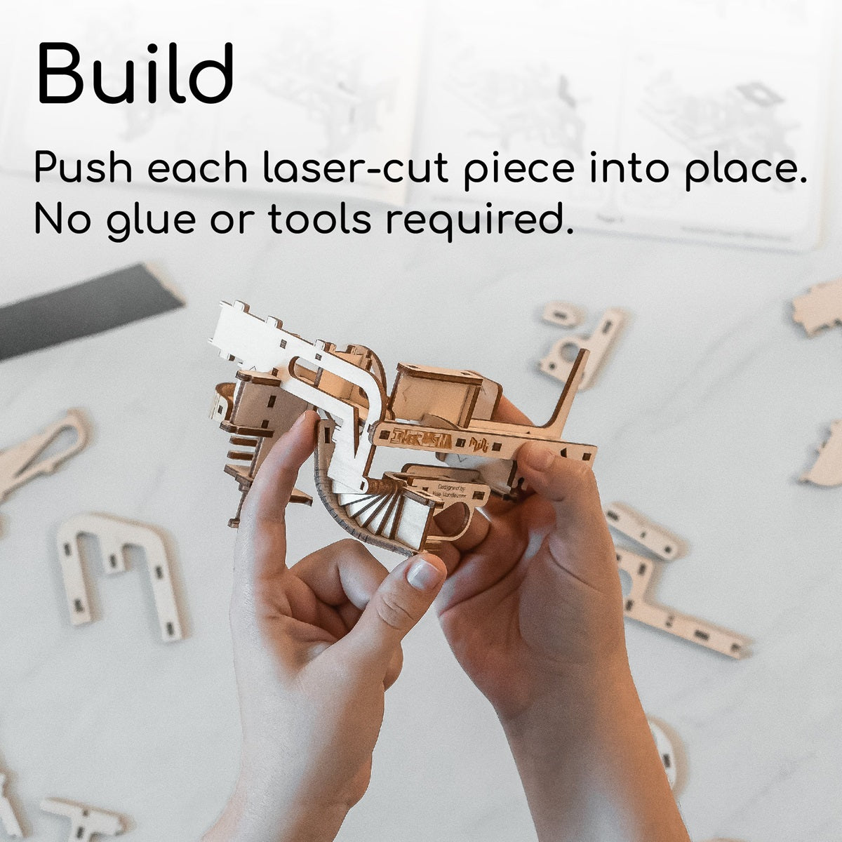 Intrism Mini DIY Marble Maze