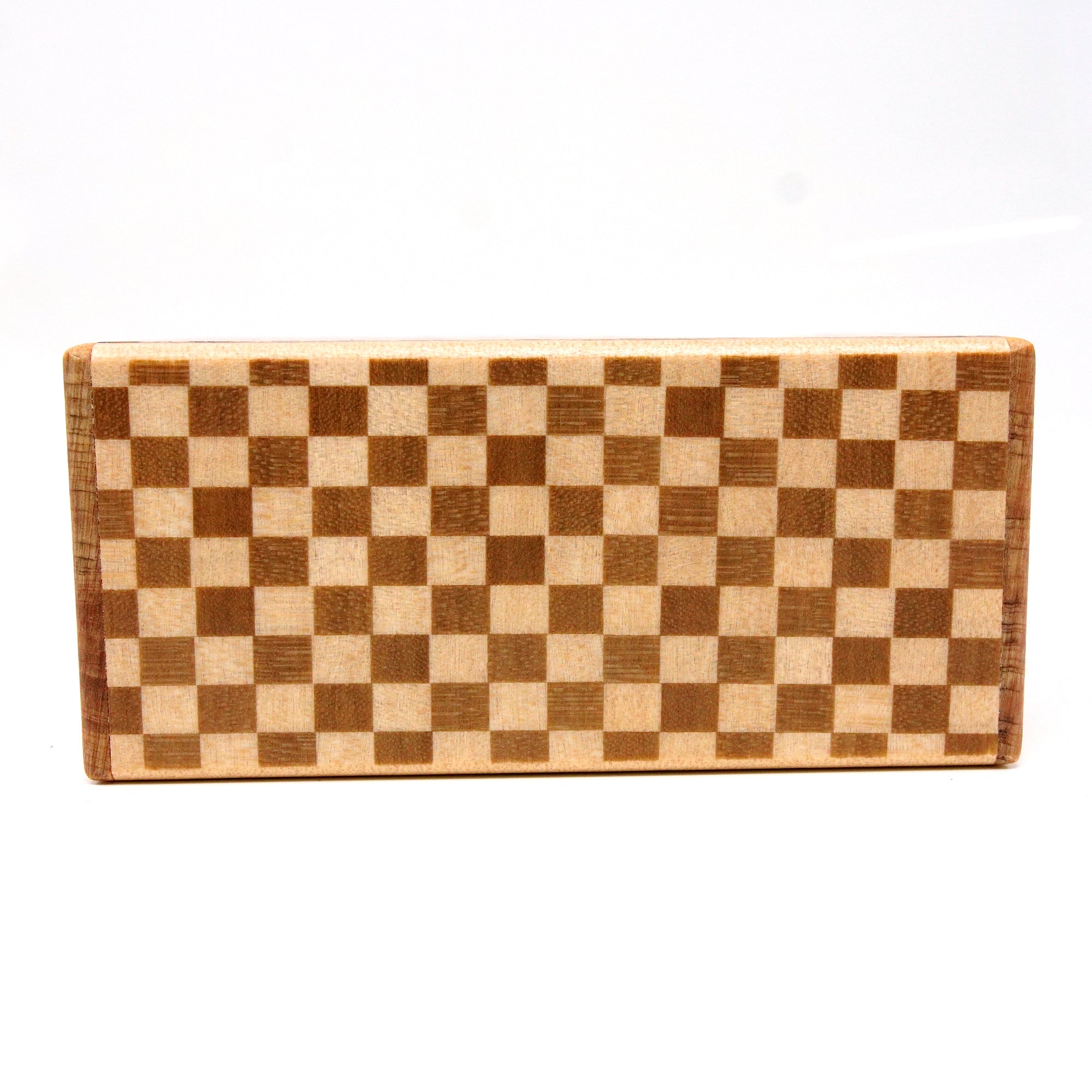 Japanese Puzzle Box - Knock Box - 4 Sun 5 Steps - Yosegi/ Ichimatsu