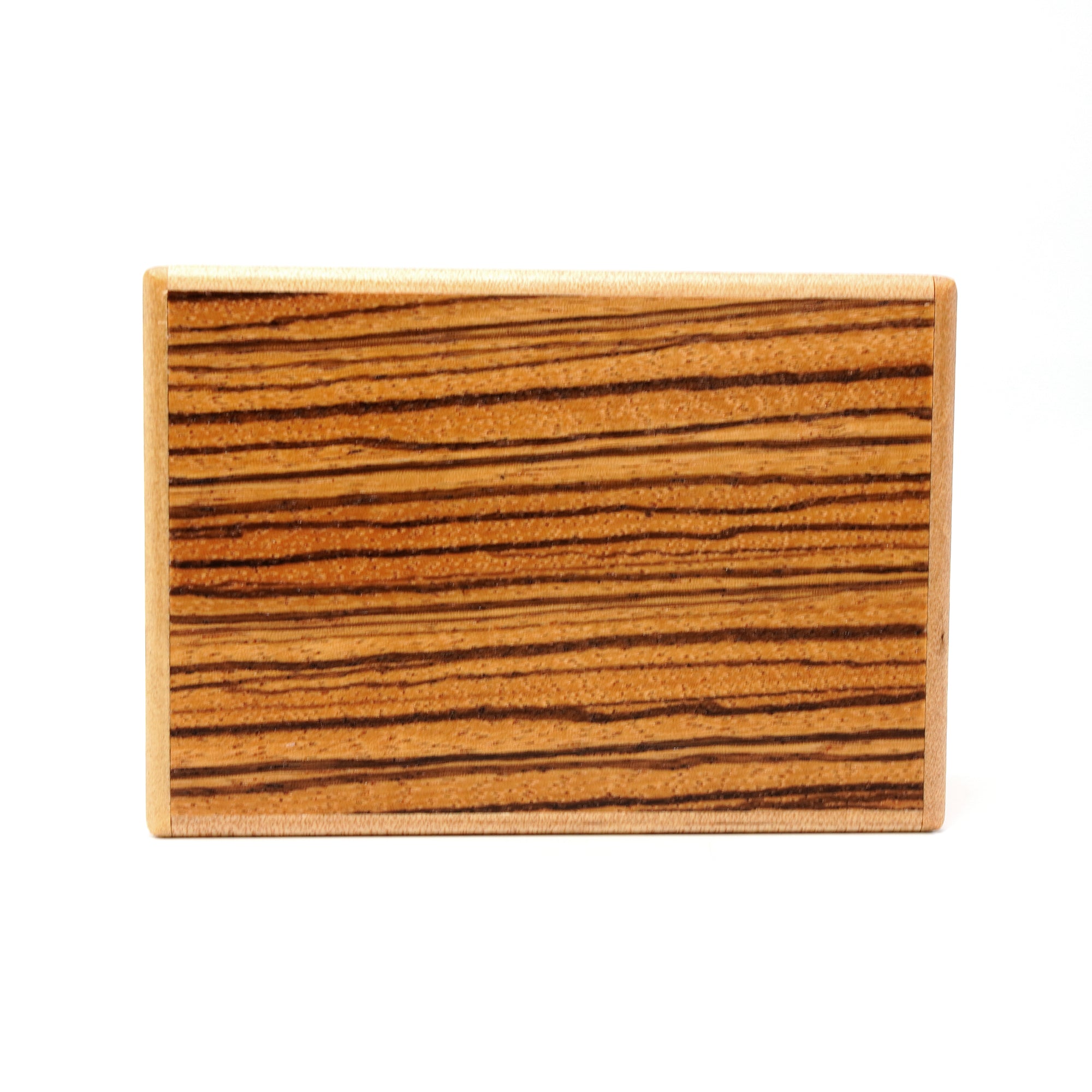 Japanese Puzzle Box - 4 Sun 27 Steps - Zebra Wood/ Ichimatsu