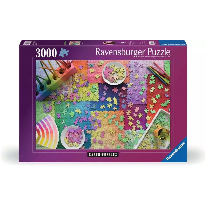 Karen Puzzles, Puzzles on Puzzles Jigsaw - 3000 Pieces