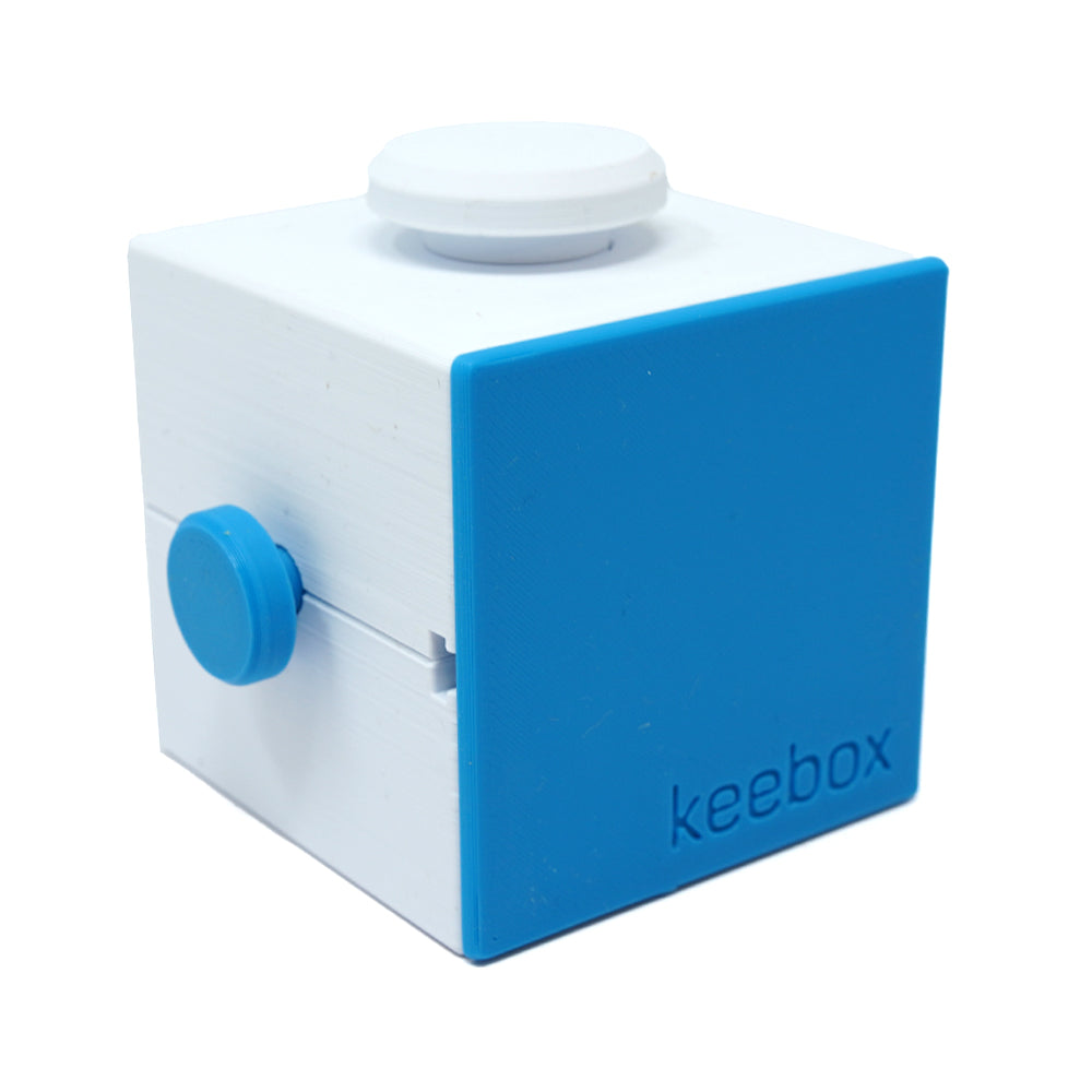 Keebox Blue Puzzle Box