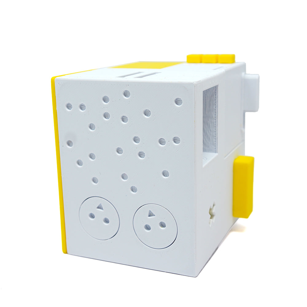 Keebox Yellow Puzzle Box