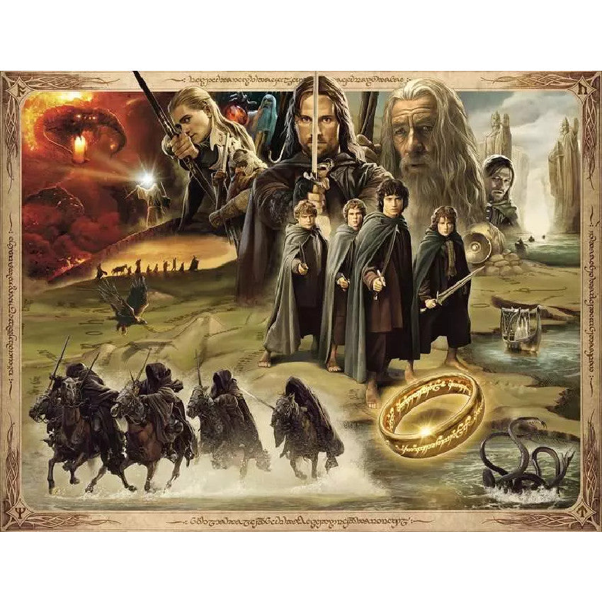 Lord of the Rings - Fellowship Of The Ring Jigsaw - 2000 Pieces